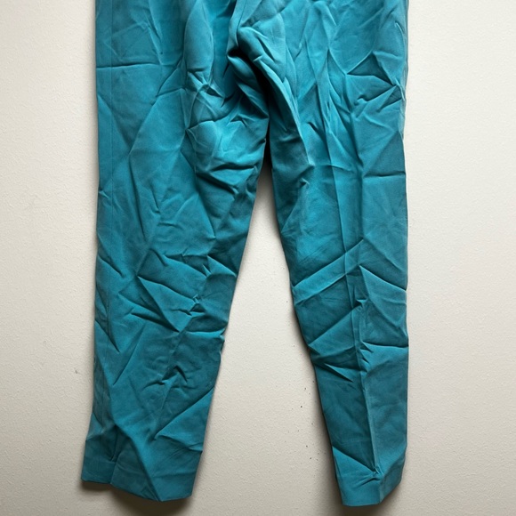 Theory - Treeca Pull On Admiral Crepe Pants - Teal - Size 4 - New - Picture 5 of 5